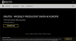 Desktop Screenshot of drutex.pl